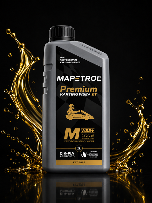 1L Mapetrol Premium M karting oil with WS2+ FIA approved